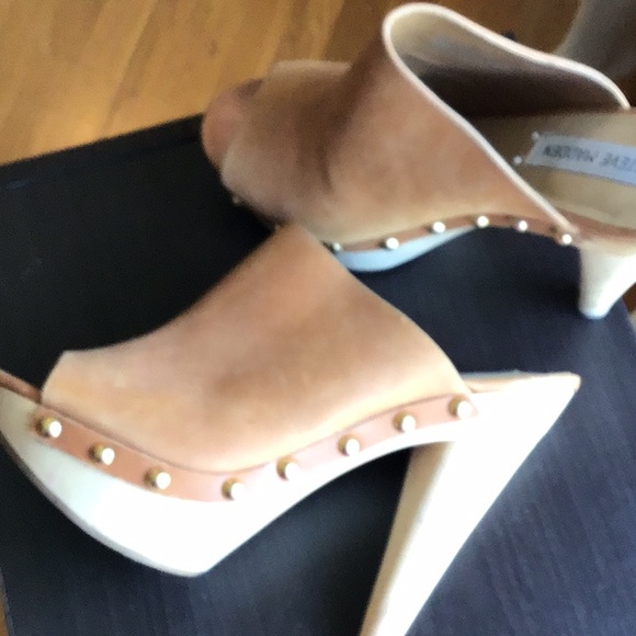 Steve Madden 5in wooden heels - Picture 2 of 2